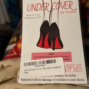 CLEAR soul savers. One set, extra large so will fit any size soul.